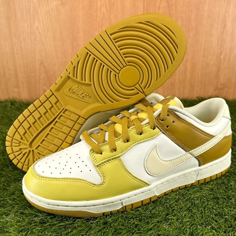Nike Dunk Low Retro Bronzine Lifestyle Sneakers FZ4042-716 Men's Size 10